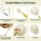 Black White Gold Balloon Garland Double Stuffed Pearl White Sand Balloons Champagne Metallic Gold Cream Neutral Balloon Arch Kit For Birthday New Year Graduation Wedding Bachelorette Party Decoration